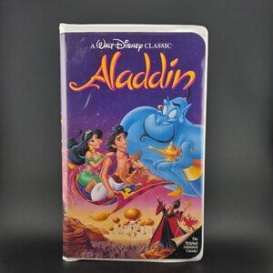Disney Aladdin Black‎ Diamond VHS – Pre-Owned